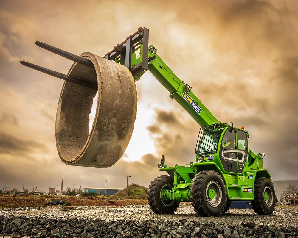 Mini telehandler hire in Kingston for material handling and groundworks